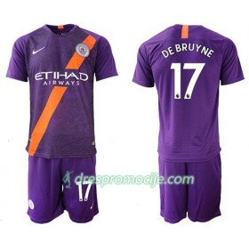 Manchester City Dres De Bruyne 17 Dječji Treći 2018/19 Kratkih Rukava
